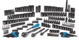 Mastercraft Socket Set, 229-pc, SAE / Metric, CRV, Black Steel Finish