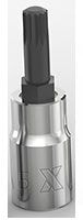 MAXIMUM 1/4-in Drive Triple Square Hex Bit Socket T2