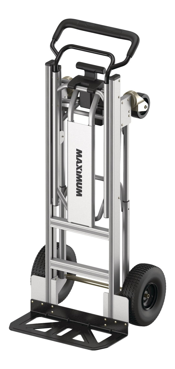 MAXIMUM 3-in-1 Hybrid Aluminum Hand Truck & Cart, 800 lb & 1000 lb Load Capacity, No Assembly Required V7