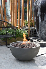 Modeno Nantucket Outdoor Gas-Fueled Fire Bowl, 40,000 BTUs, 27 x 27 x 14-in