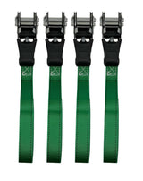 MotoMaster 1,500-lb Padded Ratchet Tie Down Straps, 1-in x 14-ft, 4-pk