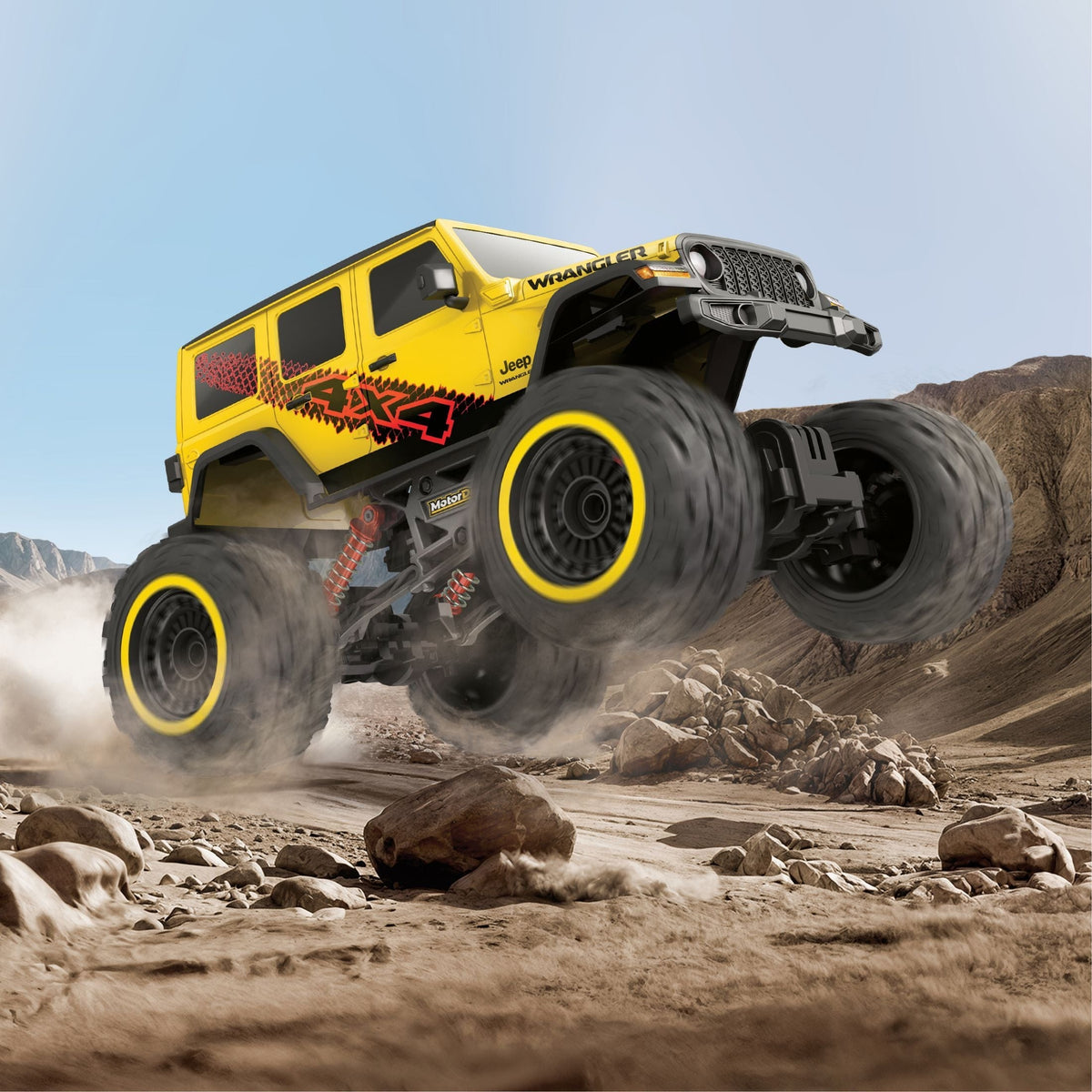 MotorDayz RC 4x4 4-Door Jeep SUV - 1:12 Scale