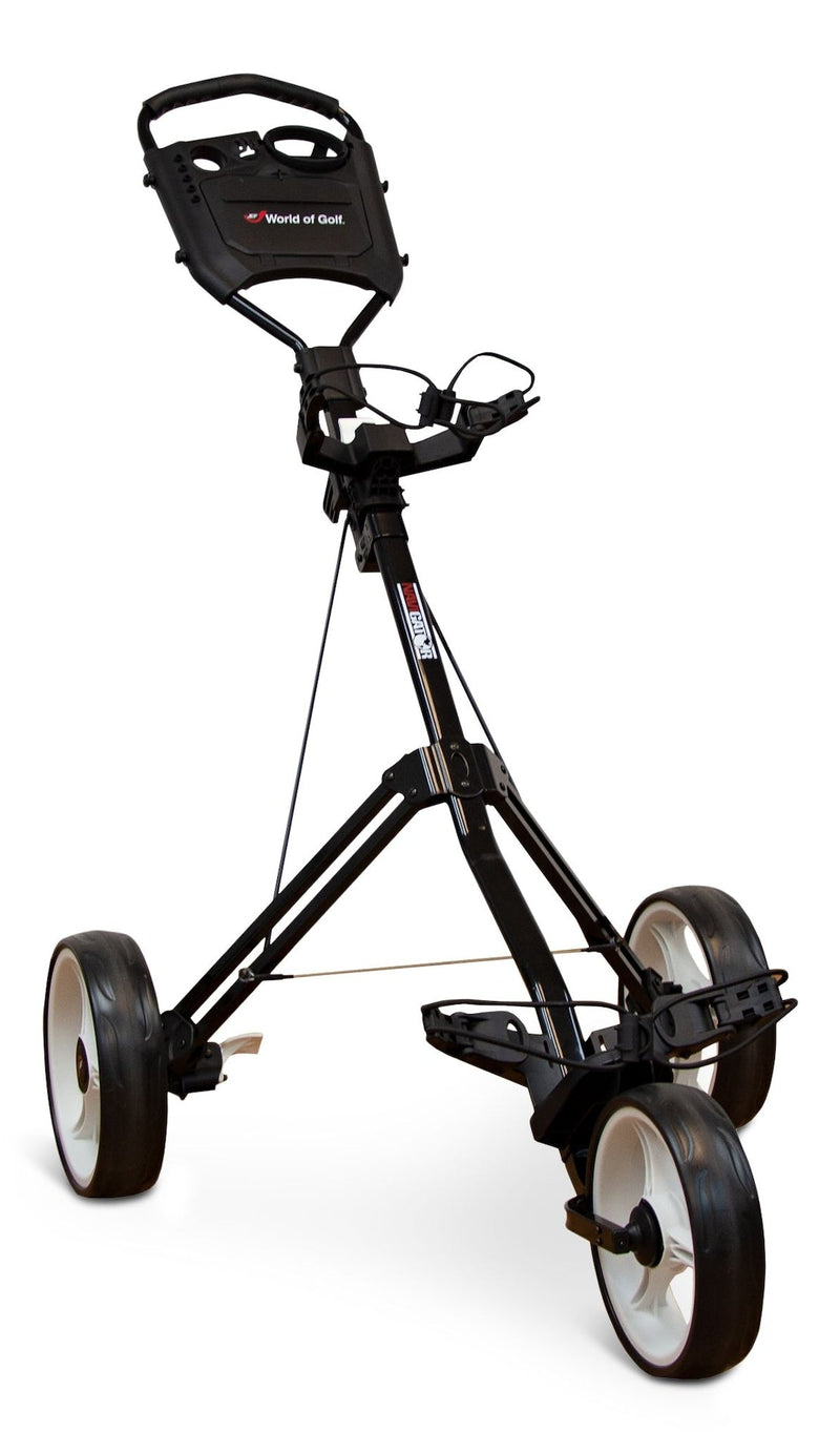 MTRX Navigator 3 Wheeled Golf Cart, Ergonomic Handle, Black B5