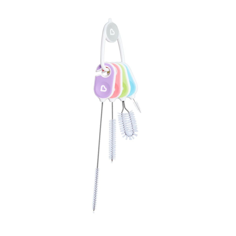 Munchkin Details 4 Brush Set for Baby and Toddler Bottle C9