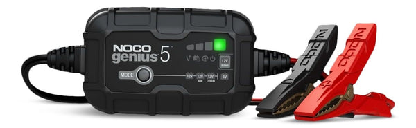 NOCO GENIUS5 Smart Battery Charger/Maintainer/Desulfator, 5-Amp, 6V/12V K6