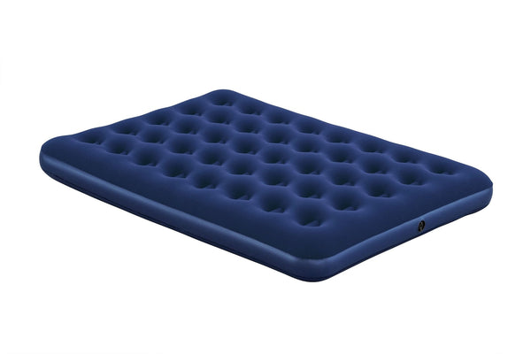 Outbound Double Single-High Inflatable Air Mattress/Airbed with Flocked Top & Repair Kit P8