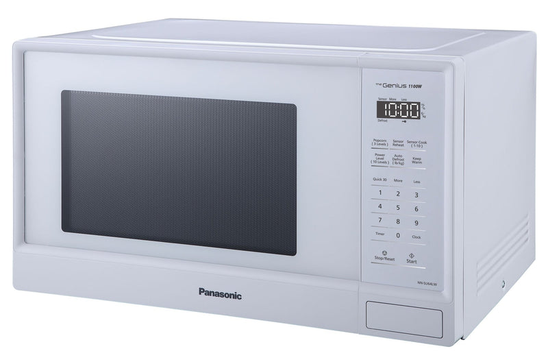 Panasonic NN-SU64LW Countertop Microwave Genius Sensor Cooking, 1.3-cu.ft., Matte White M8