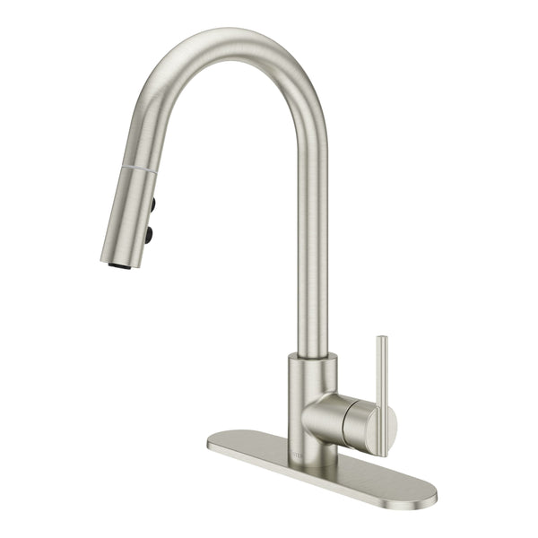 Pfister Modern Pull-Down Kitchen Faucet, Stainless Steel D2