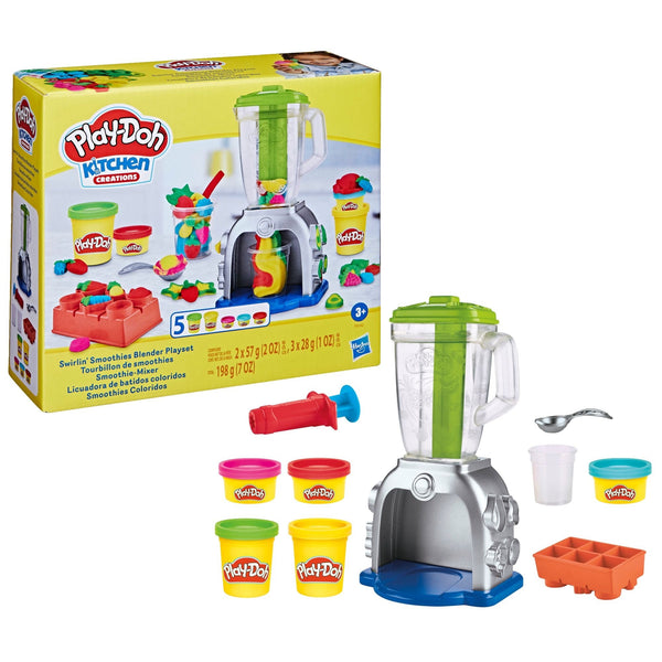 Play-Doh Kitchen Creations Swirlin' Smoothie Blender Playset I0