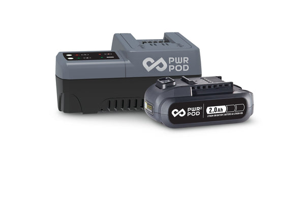 PWR POD 20V MAX 2.0 Ah Battery & Charger Starter Kit O7