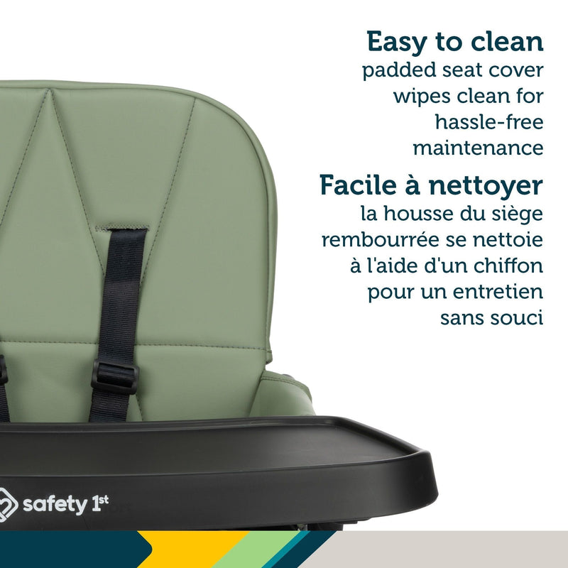Safety 1st Lily Compact Foldable Mineral Green High Chair Y9