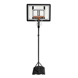 SKLZ Pro Mini Kids' Portable Adjustable Poolside Basketball Backboard, Hoop & Net System with Ball, 33-in