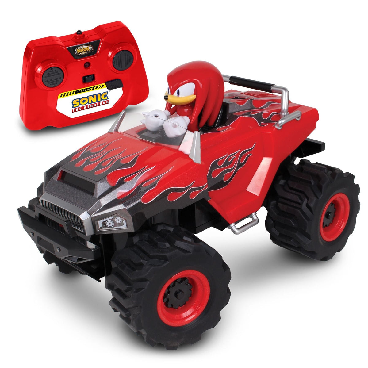 Sonic The Hedgehog RC Monster Truck Toy for Ages 6+, Various Vehicles