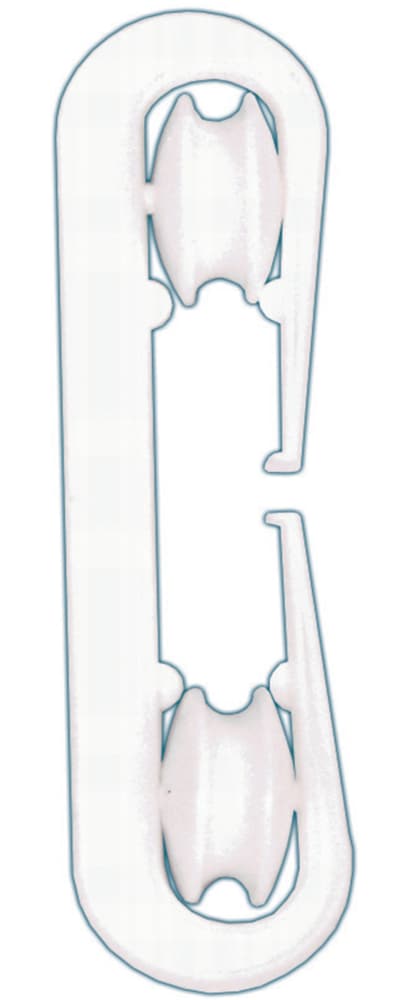 Strata Plastic Clothesline Divider, 7-in D8