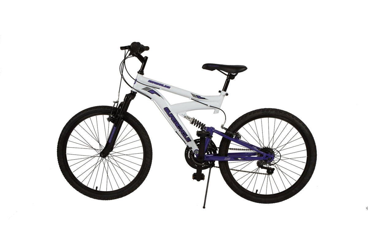 Supercycle Adrenaline Youth DS Mountain Bike 24-in, White
