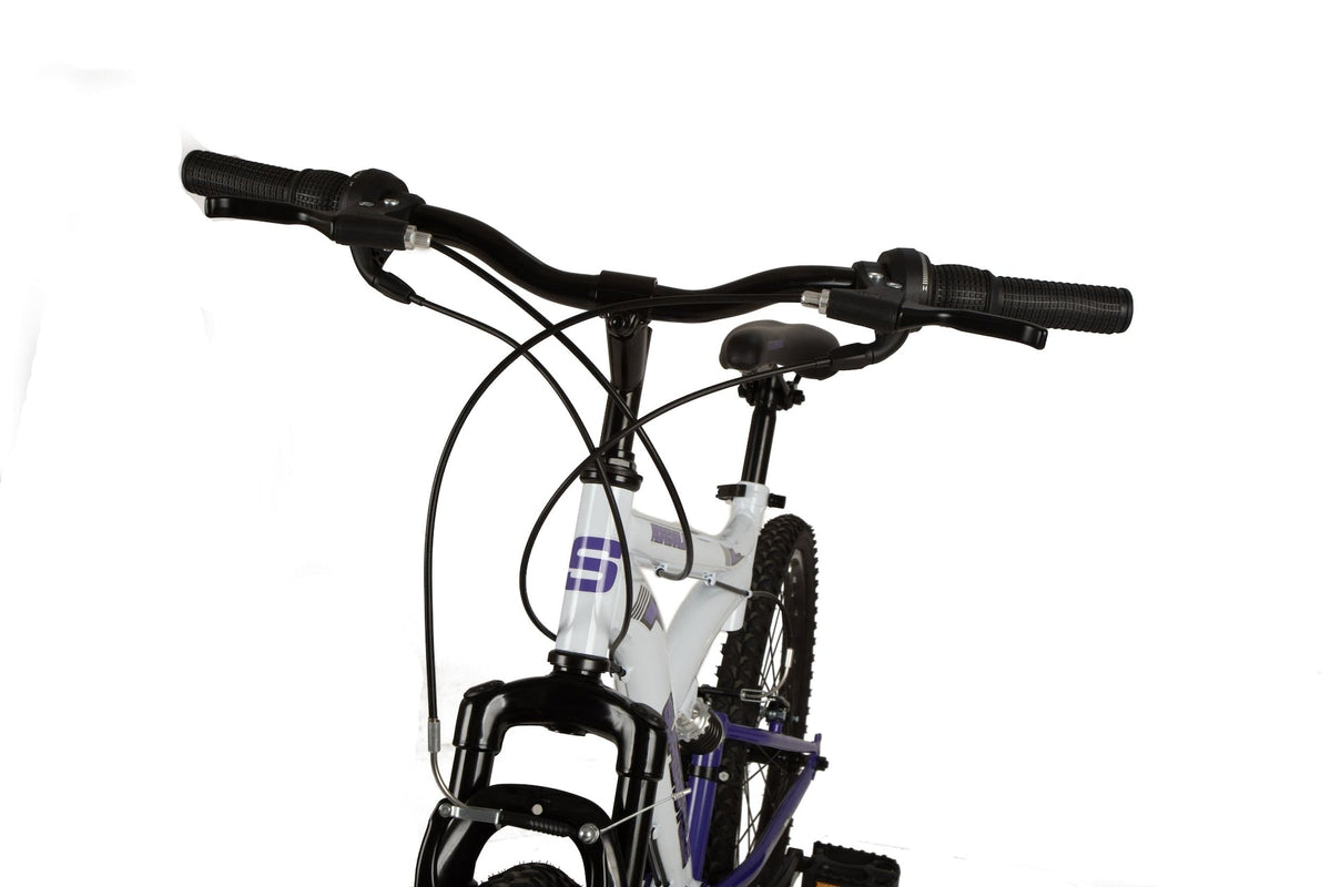 Supercycle Adrenaline Youth DS Mountain Bike 24-in, White
