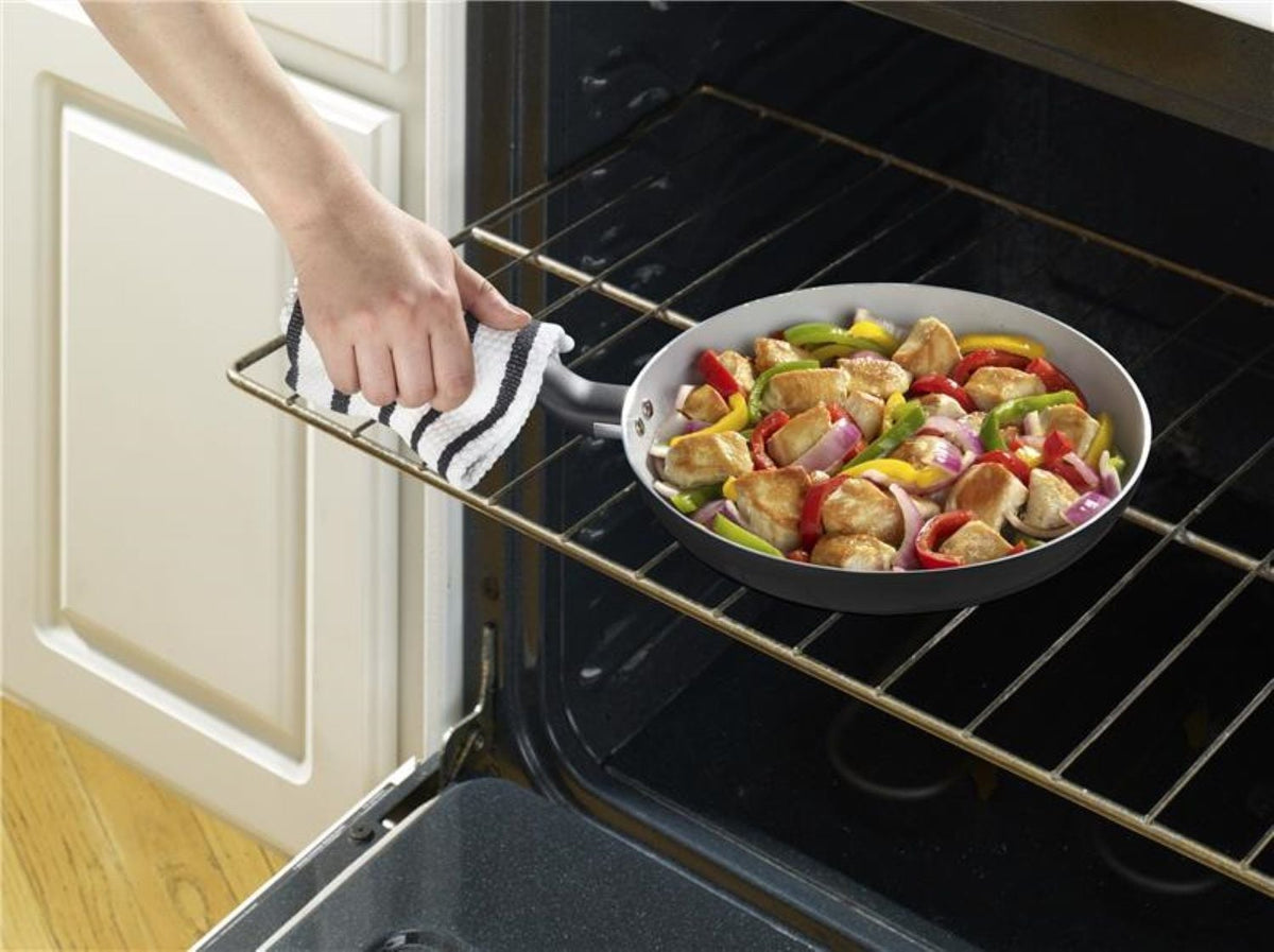 T-Fal Viva Ceramic Non-Stick Frypan with Thermo-Spot Technology, 26-cm