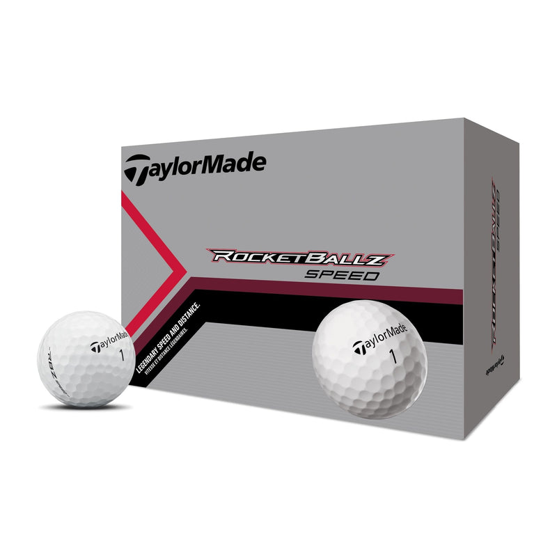 TaylorMade Rocketballz Speed Golf Balls, 24-pk, White V8
