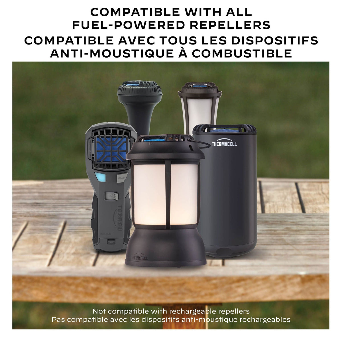 Thermacell Fuel-ZoneGuard Fuel Powered Mosquito Repellent 120-Hr Refill Pack