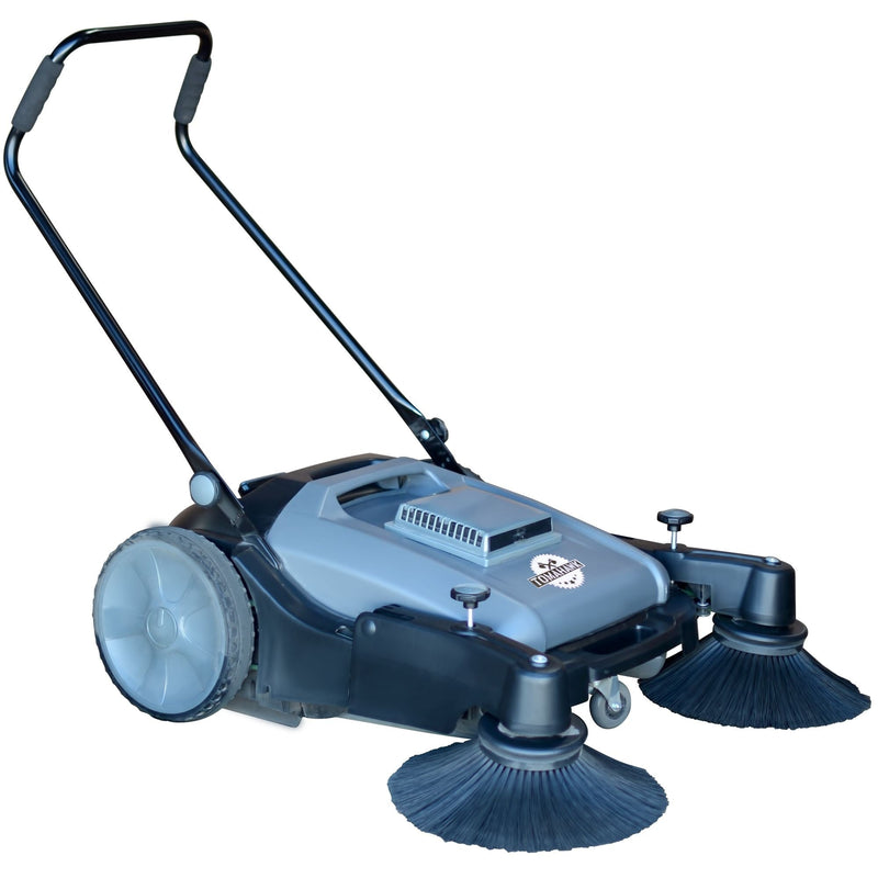 Tomahawk Commercial Push Sweeper & Hard Floor Cleaner, 38-in O0