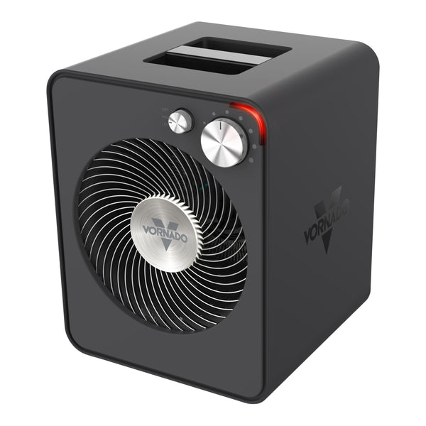 Vornado VMHi300 Whole Room Metal Heater with Adjustable Thermostat, Storm Grey M6