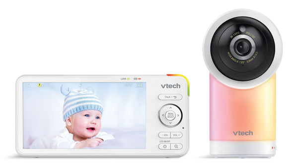 VTech 1080p Remote Access Pan Tilt Video Baby Monitor C7