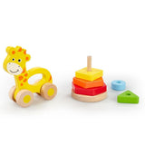 Woodlets 6-in-1 Wooden Game/Toy Gift Set for Ages 3+