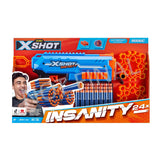 X-Shot Insanity S1 Maniac Dart Pistol with Accessories, 36-Darts, Ages 8+